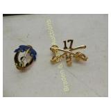 GROUP OF APPROX 400 MILITARY PINS