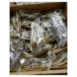 GROUP OF 12 NEW LEATHER SPUR STRAPS