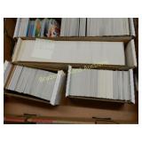 BOX OF ASSTD SPORTS CARDS