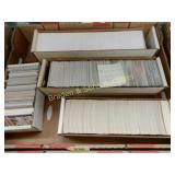BOX OF ASSTD SPORTS CARDS