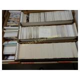 BOX OF ASSTD SPORTS CARDS