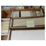 BOX OF ASSTD SPORTS CARDS