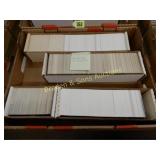 BOX OF ASSTD SPORTS CARDS