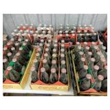 GROUP OF 5 ASSTD SODA POP CRATES WITH SODA BOTTLES