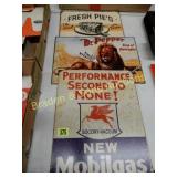 GROUP OF 3 CONTEMPORARY SIGNS