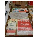 GROUP OF 2 BOXES OF VINTAGE AND CONTEMPORARY SODA