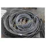 LARGE QUANTITY OF STEEL CABLE