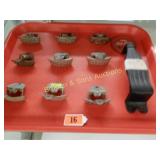 TRAY OF ASSTD SODA POP BOTTLE OPENENERS AND ONE