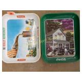 ONE VINTAGE AND ONE CONTEMPORARY 13" X 11"