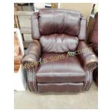 CONTEMPORARY ELECTRIC LEATHER RECLINER