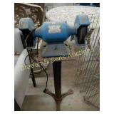 USED BALDOR GRINDER ON STAND