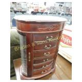 TABLE TOP JEWELRY CHEST