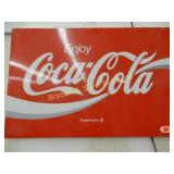 VINTAGE 36" X 24" COCA-COLA SIGN