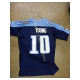 TENNESSEE TITANS VINCE YOUNG FOOTBALL JERSEY