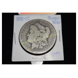 US 1890 CARSON CITY MORGAN SILVER DOLLAR