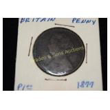 BRITISH 1877 LARGE SIZED PENNY