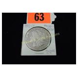 US 1892 CARSON CITY MORGAN SILVER DOLLAR