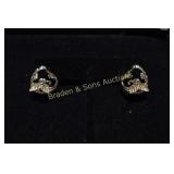 GROUP OF 3 PAIRS OF LADIES STERLING SILVER