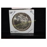 US 1881-S MORGAN SILVER DOLLAR MS QUALITY