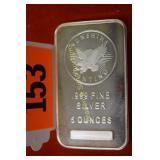 5 OUNCE SILVER BAR