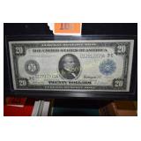 US SERIES 1914 $20 FEDERAL RESERVE NOTE SIGNED