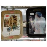 GROUP OF 2 VINTAGE COCA-COLA TRAYS