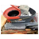 MOP BUCKET AND WINDSHIELD WIPER BLADES