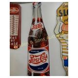 CONTEMPORARY 42" PEPSI COLA ADVERTISING SIGN