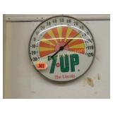 VINTAGE 7-UP THERMOMETER