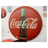 VINTAGE 36" COCA-COLA ADVERTISING SIGN