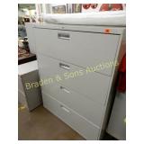 4 DRAWER LATERAL FILE CABINET