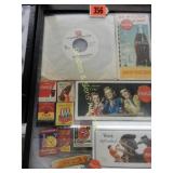 GROUP OF ASSTD COCA-COLA COLLECTIBLES IN DISPLAY