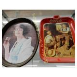 GROUP OF 2 VINTAGE COCA-COLA SERVING TRAYS