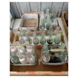GROUP OF 2 BOXES OF ASSTD SODA POP BOTTLES & CANS