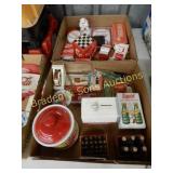 GROUP OF 2 BOXES OF ASSTD COCA-COLA COLLECTIBLES