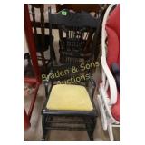 VINTAGE CUSTOM MADE ROCKING CHAIR