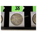 US 1923-D PEACE SILVER DOLLAR