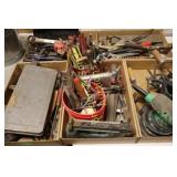 GROUP OF 5 BOXES OF ASSTD HAND TOOLS, ETC