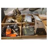 GROUP OF 4 BOXES OF ASSORTED TOOLS, ETC