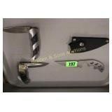 GROUP OF 3 USED KNIVES