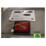 NATIVE AMERICAN PLAINVIEW POINT, MEASURES 3" X 1"