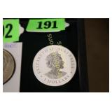 AUSTRALIAN 2022 KILLER WHALE 2 OZ SILVER COIN