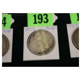 US 1921-D MORGAN SILVER DOLLAR