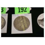 US 1935-S PEACE SILVER DOLLAR