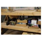 SHELF OF ASSORTED MERCHANDISE