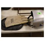 USED WELDING SHIELDS & GLOVES