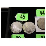 GROUP OF 2 - ONE OUNCE SILVER ROUNDS