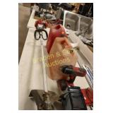 USED WEED EATER, 2 GAS CANS, ETC.