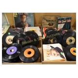 GROUP OF 4 BOXES OF ASSTD RECORDS