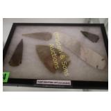 GROUP OF 5 CONTEMPORARY NATIVE AMERICAN ARTIFACTS